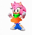Classic Amy Rose Render 3D by 9029561 on DeviantArt