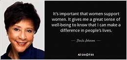 TOP 11 QUOTES BY SHEILA JOHNSON | A-Z Quotes
