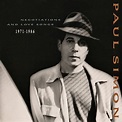 Paul Simon – Negotiations And Love Songs (1971-1986) (1988, CD) - Discogs
