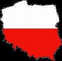 Poland Flag Map - MapSof.net