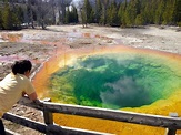 Best Time for Morning Glory Pool in Yellowstone National Park 2024
