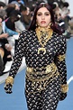 Lourdes Leon hits the runway in catsuit at Paris Fashion Week