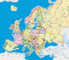 欧洲地图高清中文版，国家地图可放大(欧洲主要国家旅游介绍) - 旅游资讯 - 旅游攻略