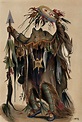 A Blackfoot Indian medicine man. Coloured photograph, ca. 1913 ...