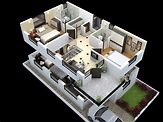 Print of Duplex Home Plans and Designs | Duplex house design, Cool ...