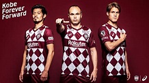 Novas camisas do Vissel Kobe 2020 Asics » Mantos do Futebol