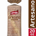 Sara Lee Original Artesano Bakery Bread, Thick Slices & Soft Texture ...