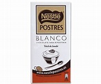 Postres Nestlé Chocolate blanco para repostería fácil de fundir Tableta ...