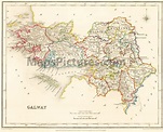 County Galway Ireland Map 1837 | ubicaciondepersonas.cdmx.gob.mx