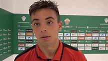 Fran Beltrán: "Es un sueño realidad debutar con el primer equipo"