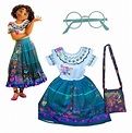 Fantasia Mirabel Infantil Vestido Encanto com Bolsa e Oculos | Elo7