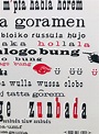 Official DADA Print: Karawane caravan Hugo Ball Sound Poem - Etsy ...