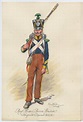 Grand Duchy of Hesse; Erbprinz Regiment of Infantry, Voltiguer Corporal ...