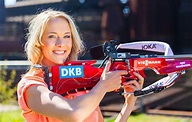 Wallpaper blonde, biathlon, biathlon, Maren Hammerschmidt, German ...