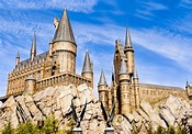 Panorama De La Escuela De Hogwarts De Harry Potter Imagen editorial ...