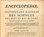 Diderot, el "Prospectus" y la Primera Enciclopedia