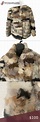 Montgomery Ward vintage rabbit fur coat size small Lamb Leather Jacket ...