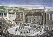 Greek Theatre | Ancient greek theatre, Ancient greece, Ancient greek ...