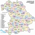 Mapa de Baviera 2008 - Tamaño completo | Gifex