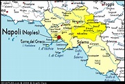 Map of Campania map, Campania, Italy, Italy Atlas