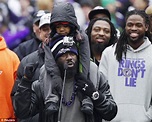 Super Bowl parade: Ed Reed steals the show by singing 'Two Tickets to ...