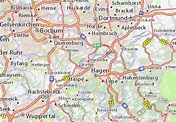 MICHELIN-Landkarte Herdecke - Stadtplan Herdecke - ViaMichelin
