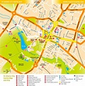 St Albans tourist map - Ontheworldmap.com