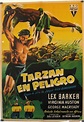 "TARZAN EN PELIGRO" MOVIE POSTER - "TARZAN'S PERILS" MOVIE POSTER