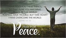 30 Best Bible Verses About Peace - Encouraging Scripture