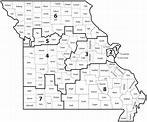 2nd Congressional District Missouri Map - Map