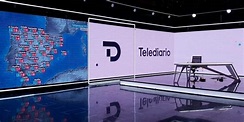 TVE renueva el 'Telediario' con un nuevo plató lleno de pantallas y ...