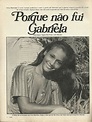 Vera Manhães mãe de Camila Pitanga e curiosiades sobre Gabriela, Cravo ...