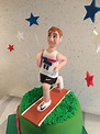 I Run For Birthday Cake : Runner Cake - CakeCentral.com - May your ...