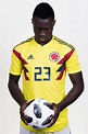 Davinson Sanchez of Colombia poses for a portrait during the official ...