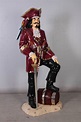 Pirate Captain Morgan With Barrel Life Size Statue Resin Decor | eBay