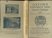 Oxford University Press General Catalogue Tenth Edition: To 30 June ...