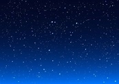 Premium Vector | Bright stars in blue dark night sky