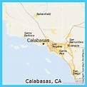 City Of Calabasas Map - TravelsMaps.Com