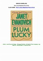 Download Pdf Plum Lucky (Stephanie Plum, #13.5) by Janet Evanovich on ...