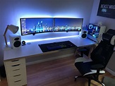 First home office set up. Simple and clean. : r/battlestations