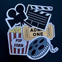 Movie theme sticker pack | Etsy