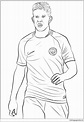 Kevin De Bruyne-image 1 Coloring Page - Free Printable Coloring Pages