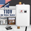 3000W Mini Electric Tankless Instant Water Heater Under Sink for ...