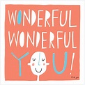 Wonderful Wonderful You Greeting Card 1-89C | Etsy