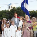 Los Príncipes Pablo y Marie Chantal de Grecia junto a todos sus hijos ...