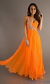Elegant orange dresses - Seovegasnow.com