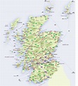 Google Map Of Scotland With Towns - Ailina Laurette