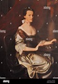 Lady Frances Wentworth by John Singleton Copley, 1765 Stock Photo - Alamy