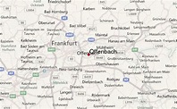 Offenbach Germany Map