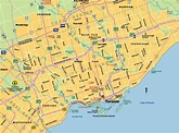 Mapas Detallados de Toronto para Descargar Gratis e Imprimir